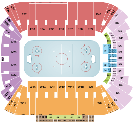 Rice Eccles Stadium Winter Classic Seating Chart